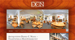 Desktop Screenshot of antiquitaeten-nagel.de